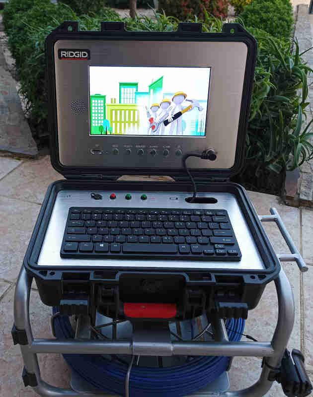 Home Console inspection caméra professionnelle RIDGID Help Services